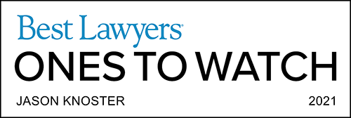Jason Knoster - Best Lawyers Award